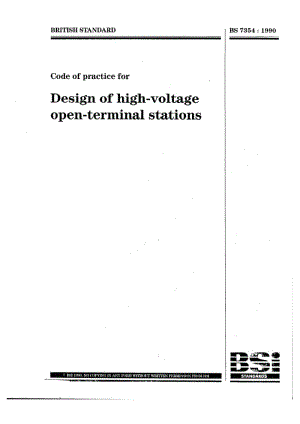 BS 7354-1990 高压敞开式接线站设计实用规程.pdf