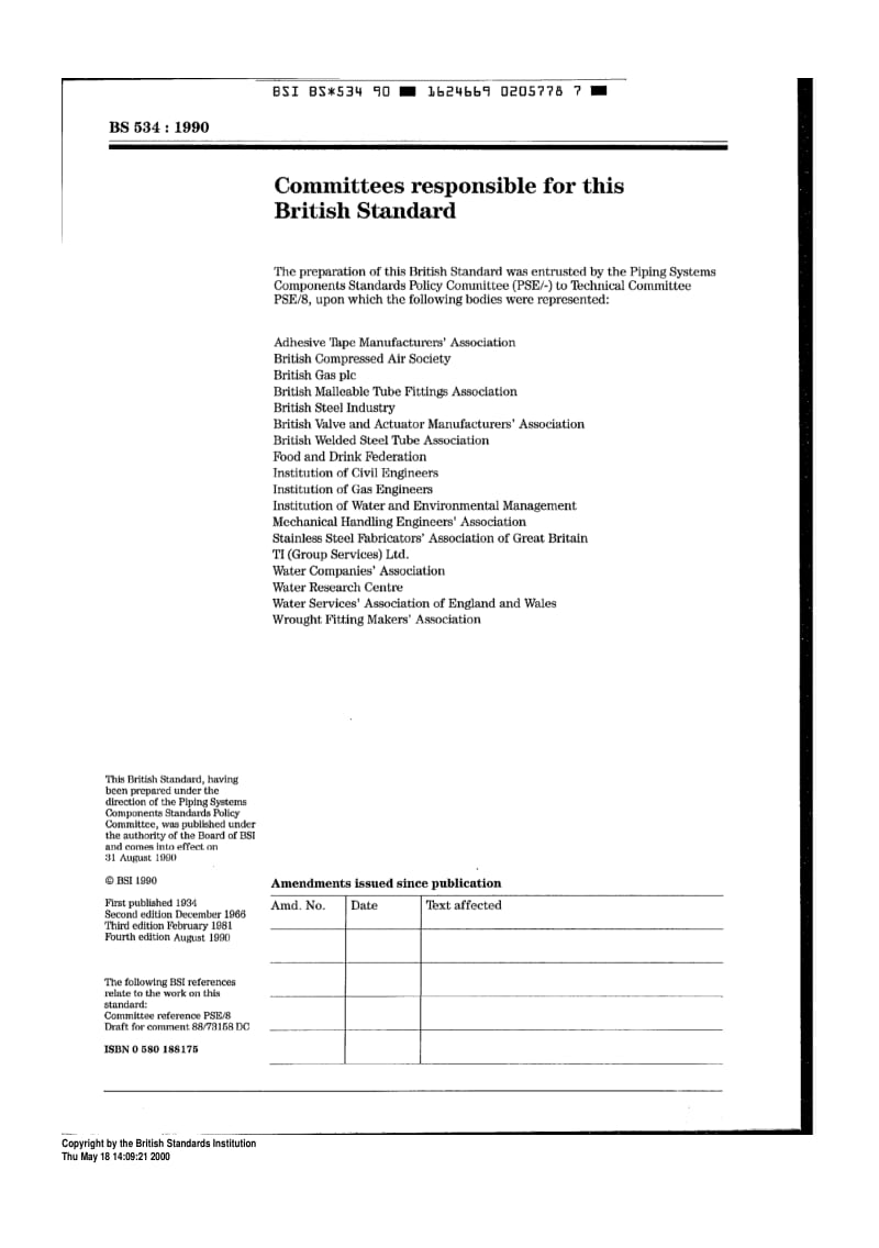 BS 534-1990 水和污水用钢管接头和异型管件规范.pdf_第2页