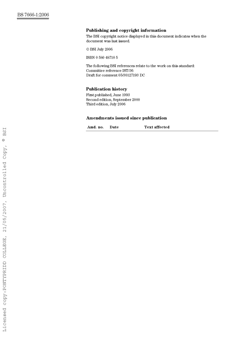 BS 7666-1-2006 Spatial data-sets for geographic referencing. Specification for a street.pdf_第2页