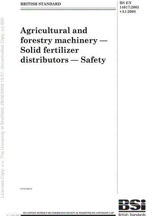 BS EN 14017-2005+A1-2008 Agricultural and forestry machinery — Solid fertilizer distributors — Safety1.pdf