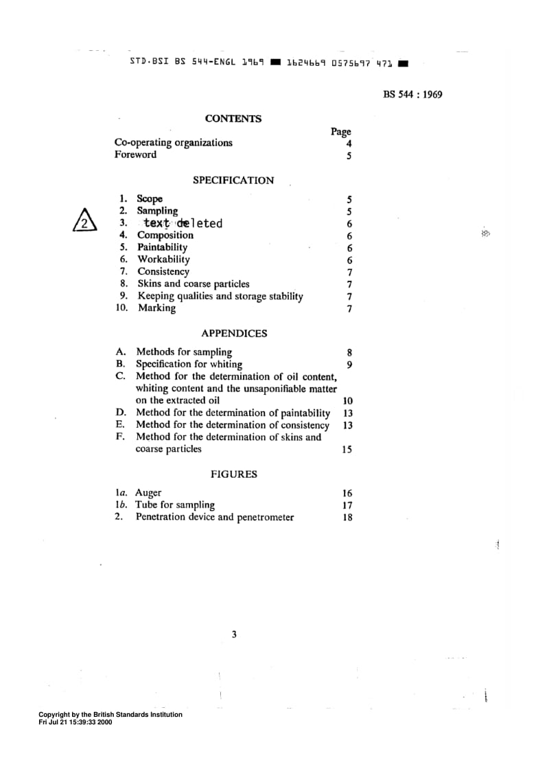 BS 544-1969 Specification for linseed oil putty for use in wooden frames.pdf_第3页