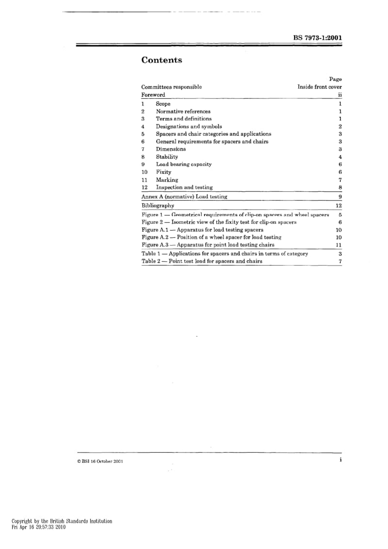 BS 7973-1-2001 钢筋的隔离件和垫板及其规范.产品性能要求.pdf_第3页