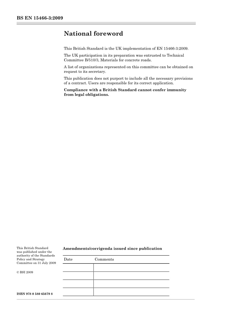 BS EN 15466-3-2009 Primers for cold and hot applied joint sealants Part 3 Determination of solids content and evaporation behaviour of volatiles.pdf_第2页