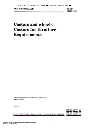 BS EN 12528-1999 脚轮和轮子 家具用脚轮 要求1.pdf