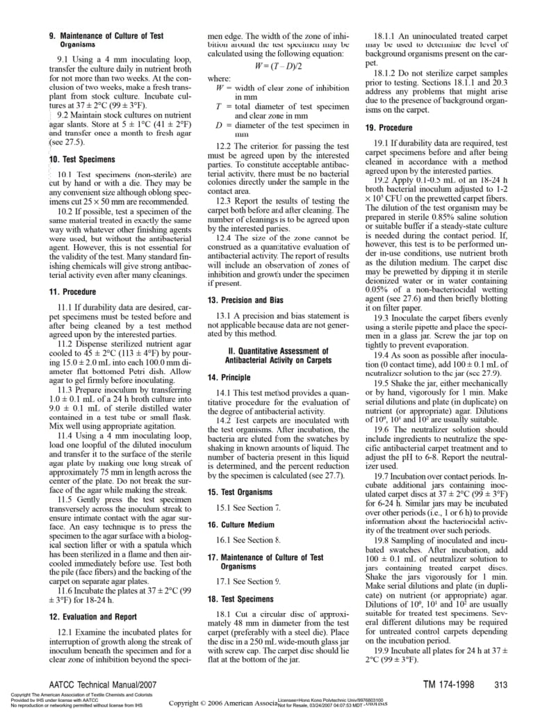 AATCC 174-1998 地毯抗微生物活性的评定.pdf_第2页