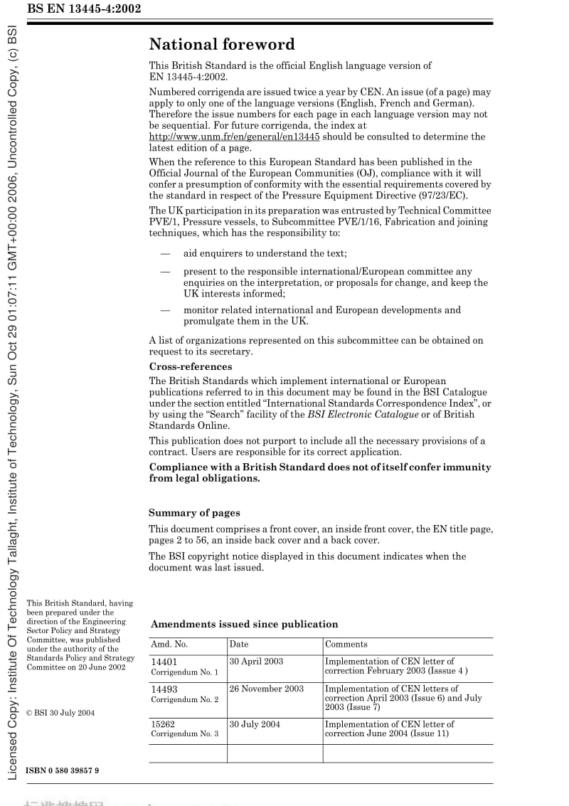 BS EN 13445-4-2002 非燃气式压力容器.第4部分制造1.pdf_第2页