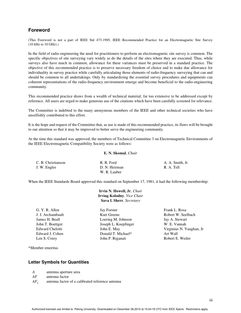 IEEE Std 473-1985 IEEE Recommended Practice for an Electromagnetic Site Survey (10 kHz to 10 GHz).pdf_第3页