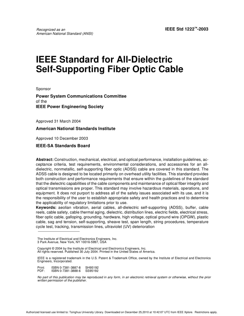 IEEE Std 1222-2004 IEEE Standard for All-Dielectric Self-Supporting Fiber Optic Cable.pdf_第2页