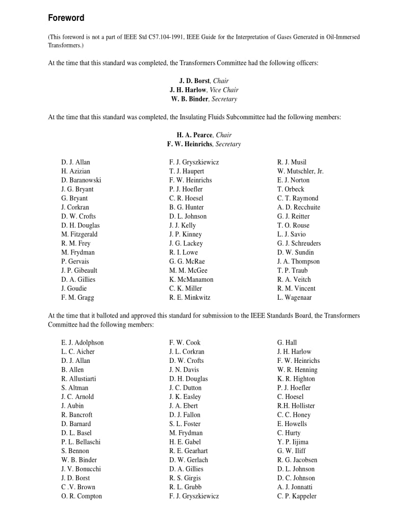 IEEE Std C57.104-1991 IEEE Guide for the Interpretation of Gases Generated in Oil-Immersed Transformers.pdf_第3页