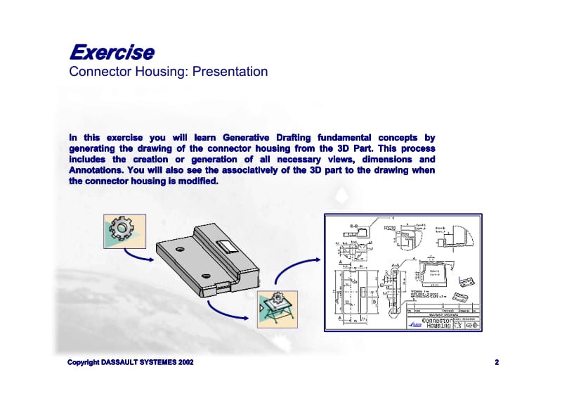 CATIA Training Exercises--Generative Drafting (ANSI).pdf_第2页