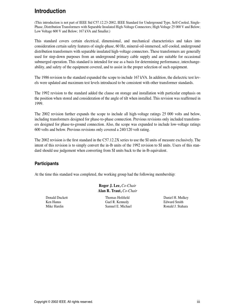 IEEE Std C57.12.23-2002 IEEE Standard for Underground Type, Self-Cooled, Single-Phase, Distribution Transformers with.pdf_第3页