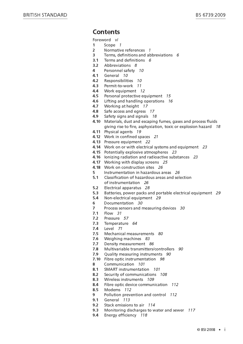 BS 6739-2009 Code of practice for instrumentation in process control systems installation design and practice.pdf_第3页