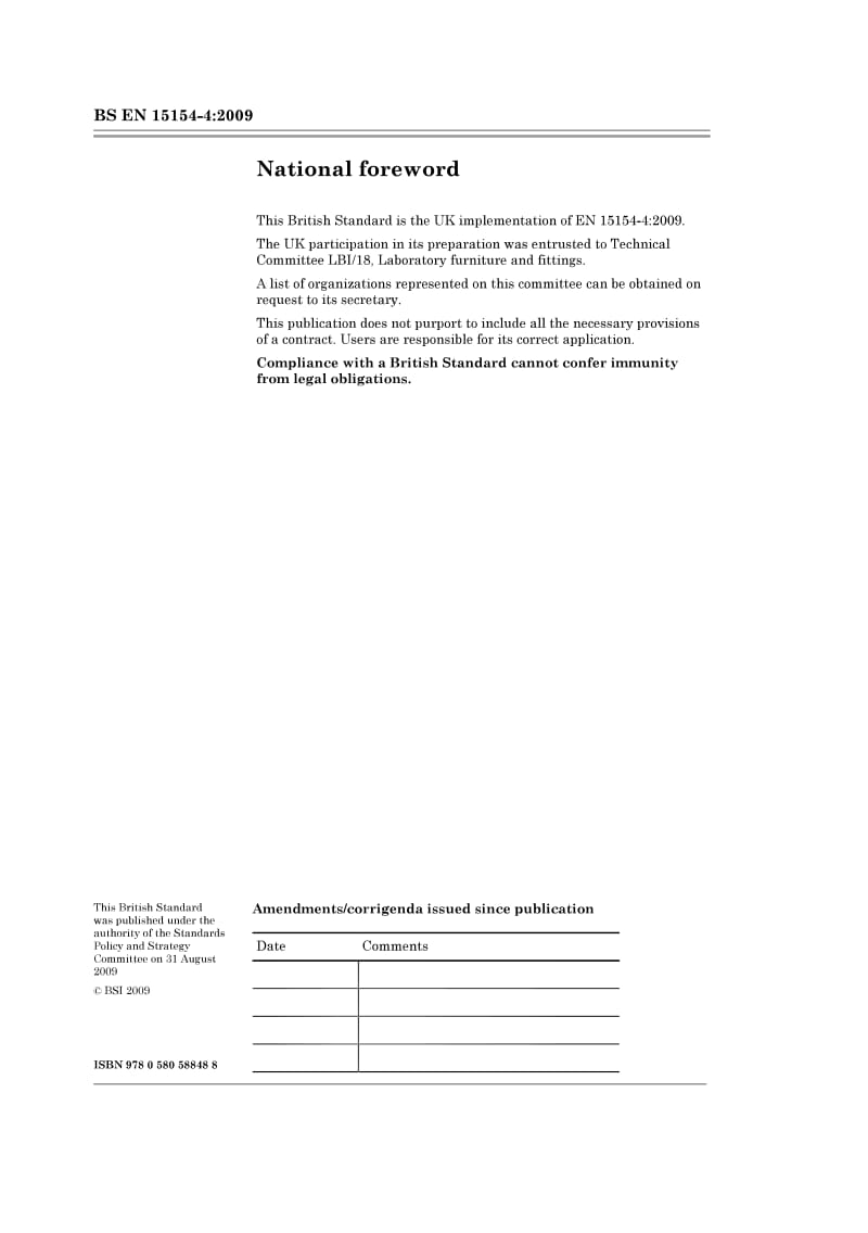 BS EN 15154-4-2009 应急安全淋浴器.非管路接入式洗眼器.pdf_第2页