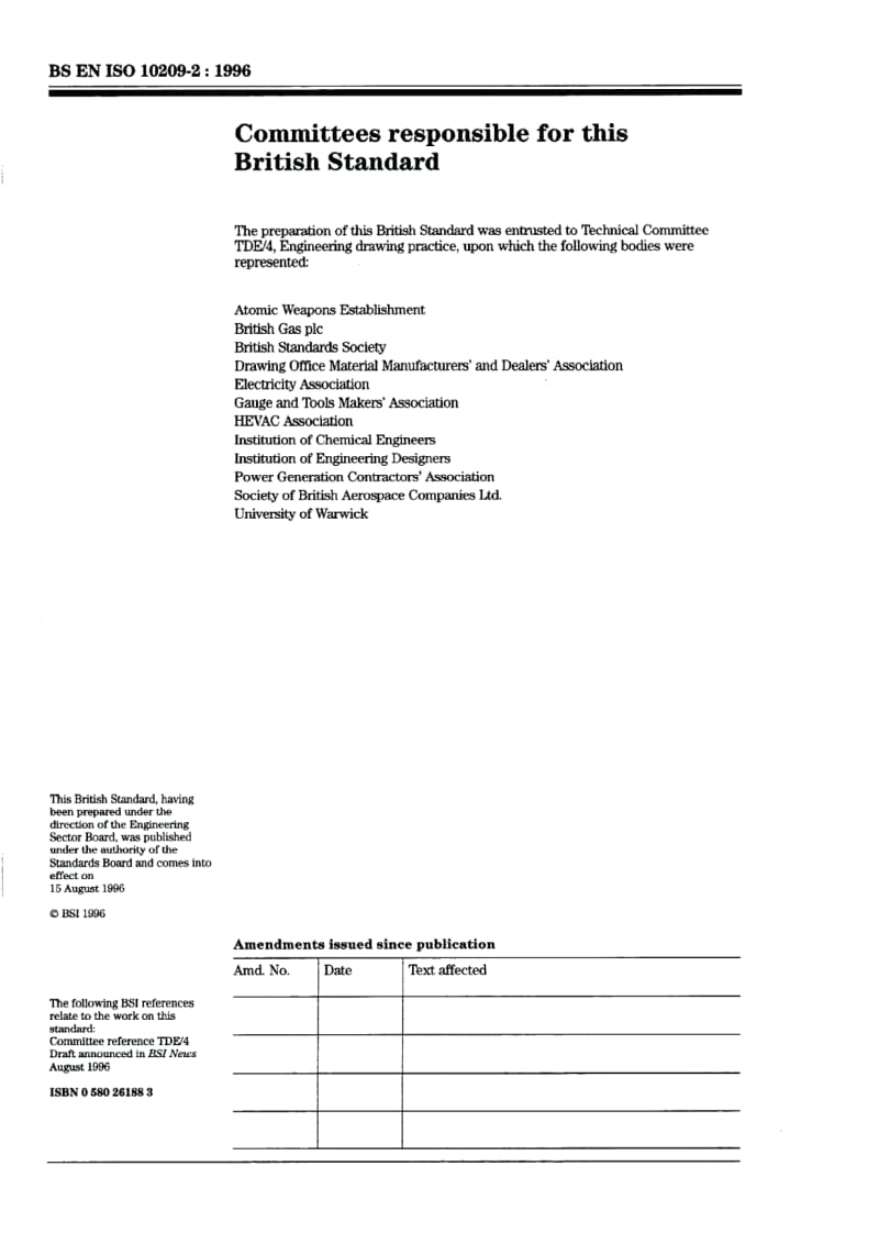 BS 308-1.7-1996 Technical product documentation. Vocabulary. Terms relating to projection methods.pdf_第2页