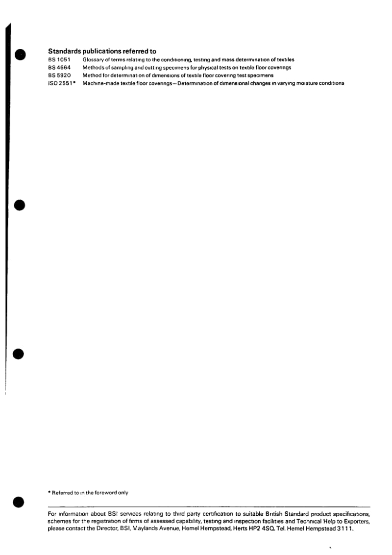 BS 4682-4-1981 Dimensional stability of texitile floor coverings Part4.Determination of dimensional changes after immersion in water.pdf_第3页