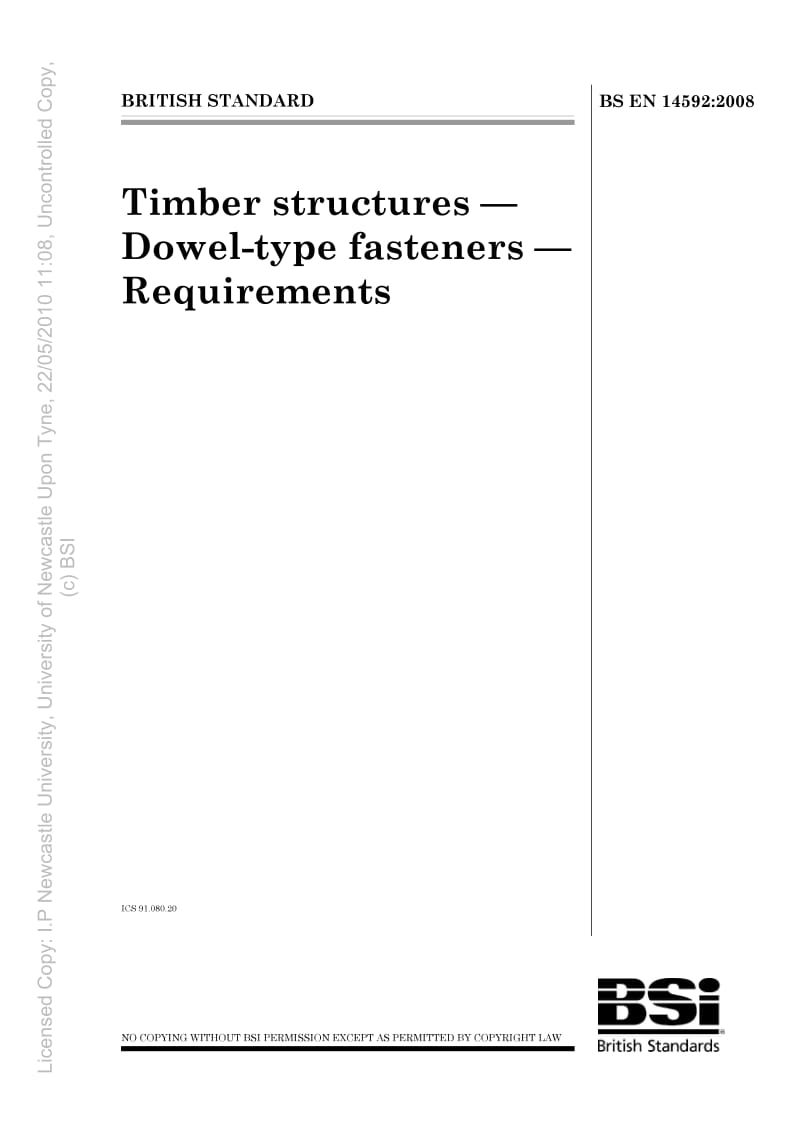 BS EN 14592-2008 木结构.销型紧固件要求.pdf_第1页