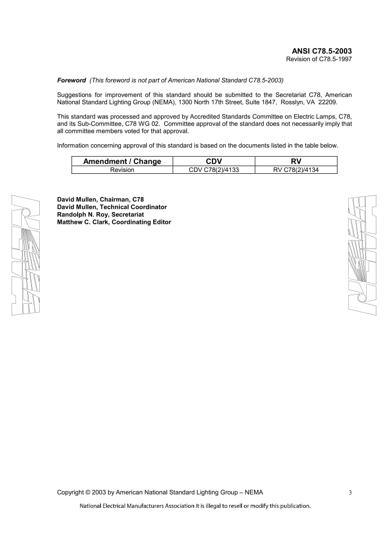 ANSI C78.5-2003 电灯 自镇流荧光灯 性能指南.pdf_第3页