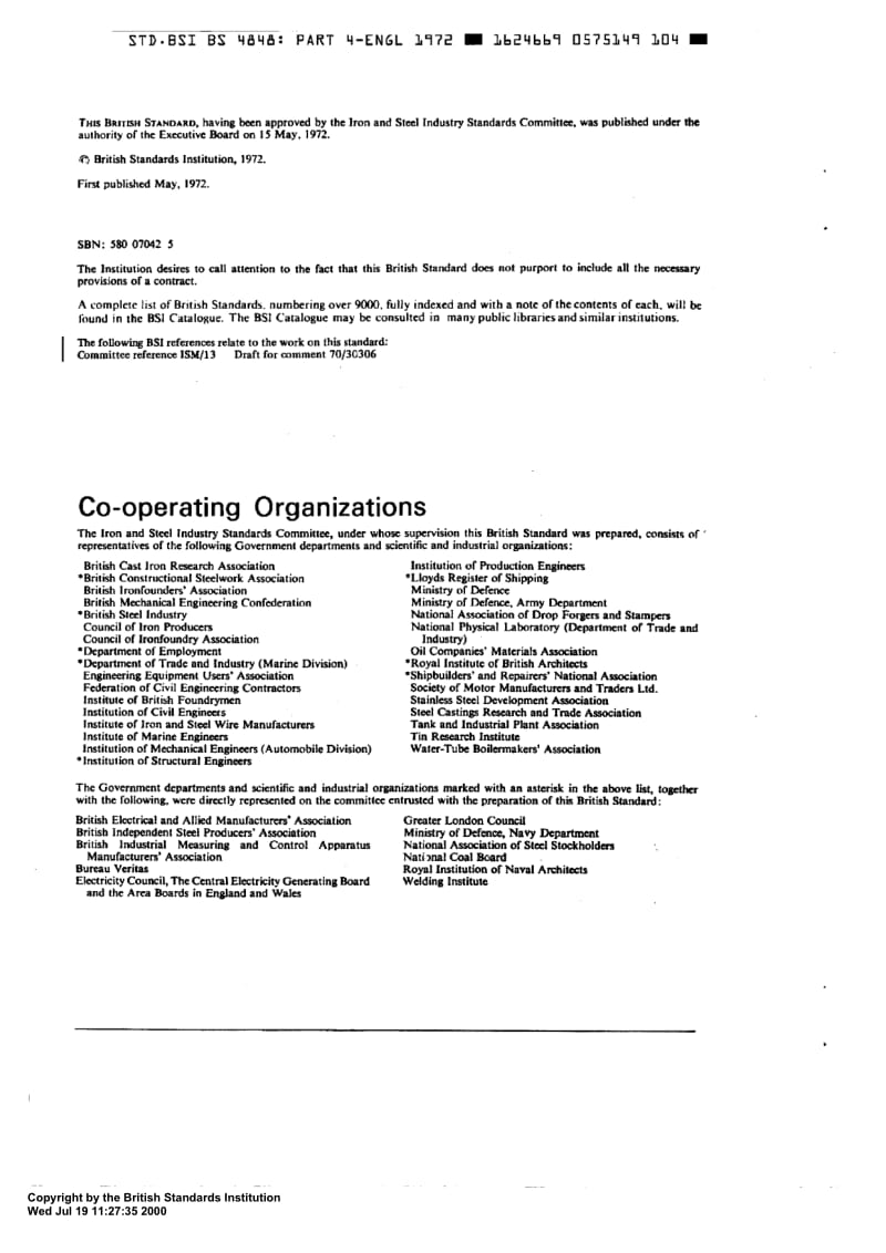 BS 4848-4-1972 Specification for hot-rolled structural steel sections. Equal and unequal angles.pdf_第2页