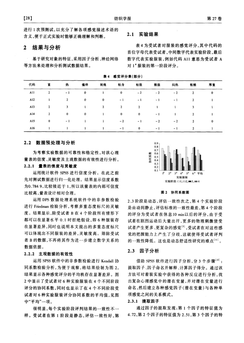 基于心理感知的服装舒适感觉评价与预测.pdf_第3页