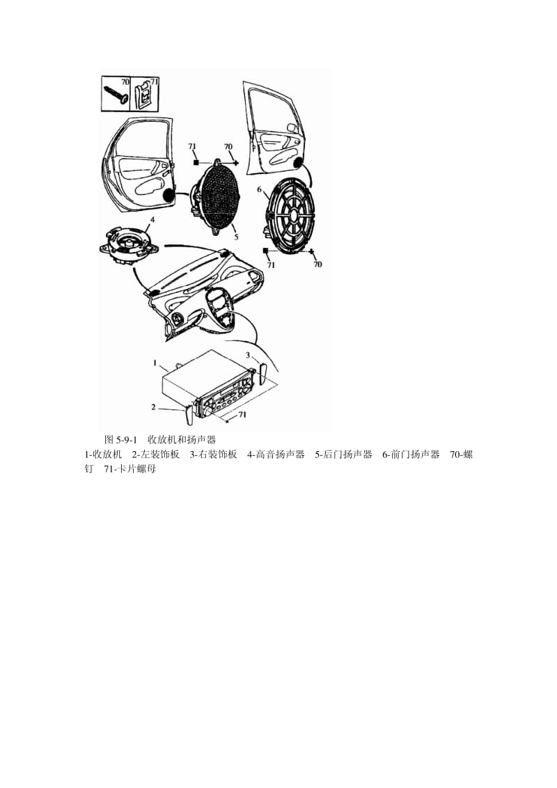 东风雪铁龙毕加索轿车全车维修手册-21应答式密码防盗器及收放机.pdf_第2页