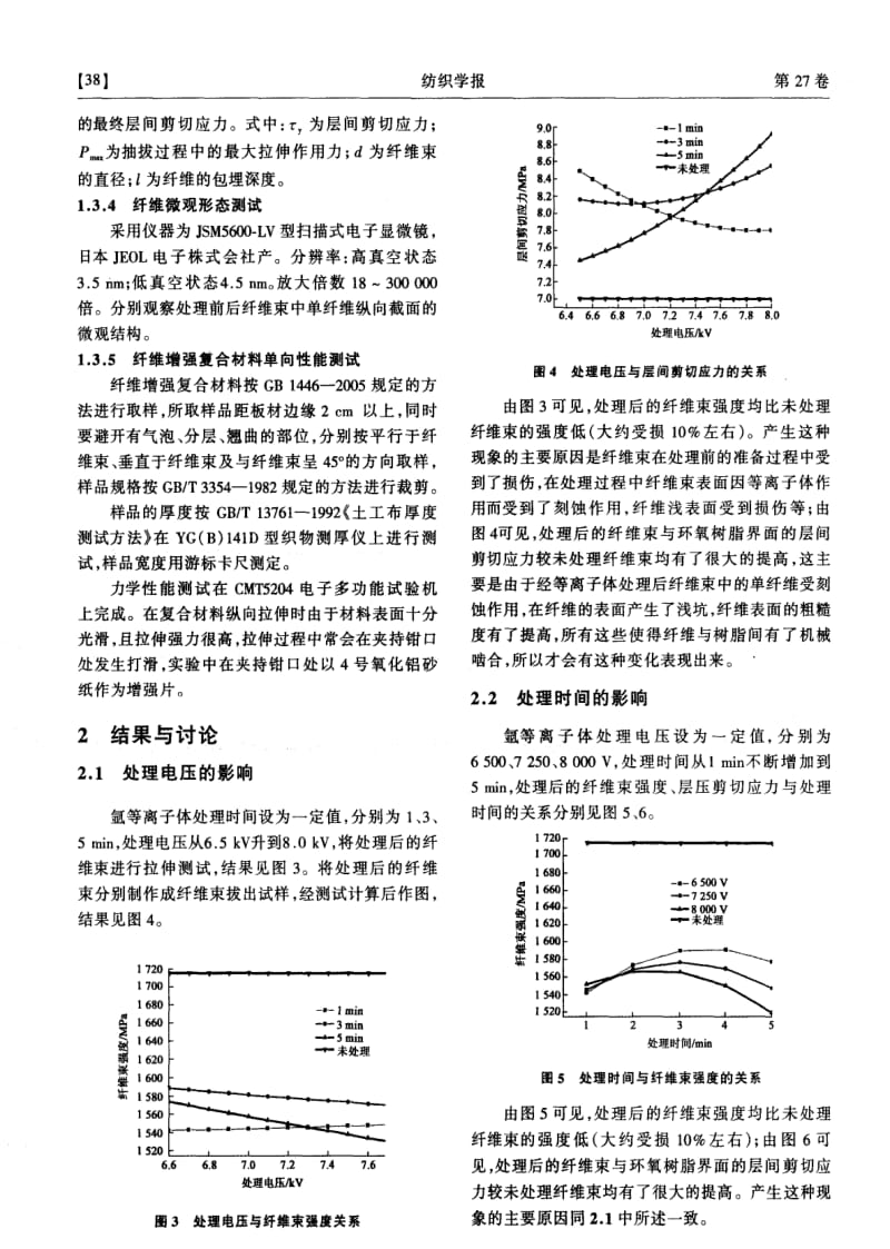 常压氩等离子体改善超高分子量聚乙烯纤维的界面性能.pdf_第3页