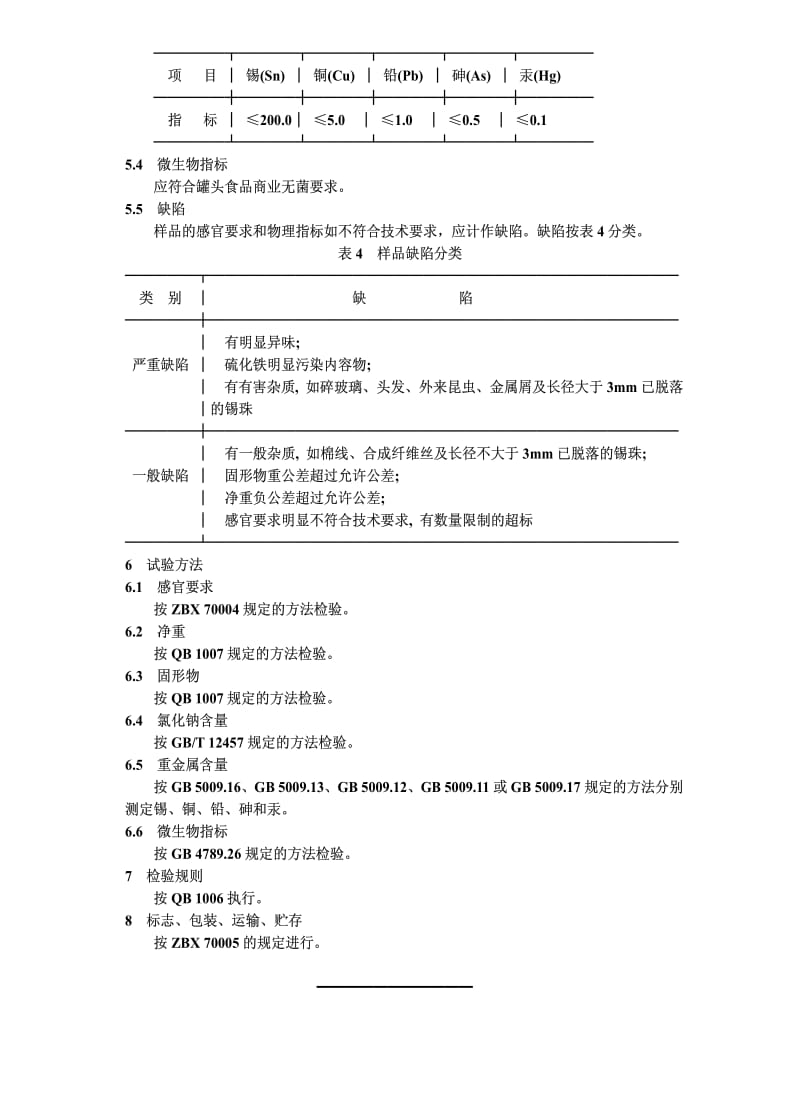 [轻工标准]-QBT 1370-1991 五香鸡翅罐头.pdf_第3页