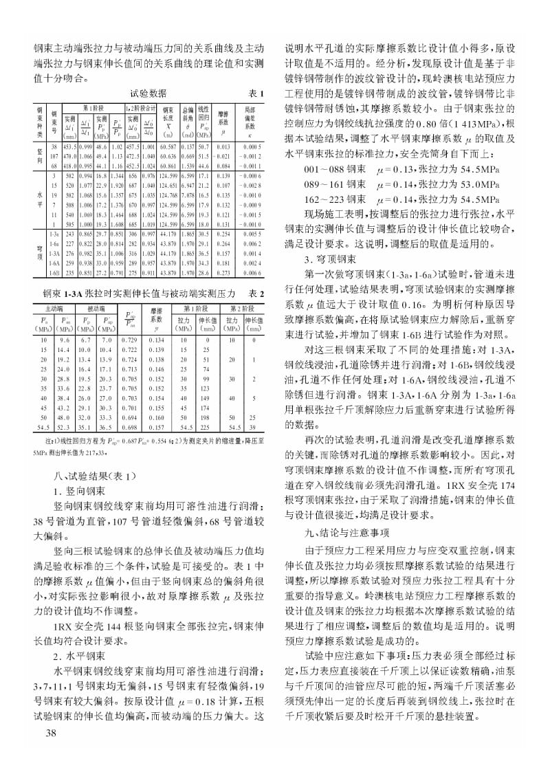 岭澳核电站安全壳预应力摩擦系数试验.pdf_第3页