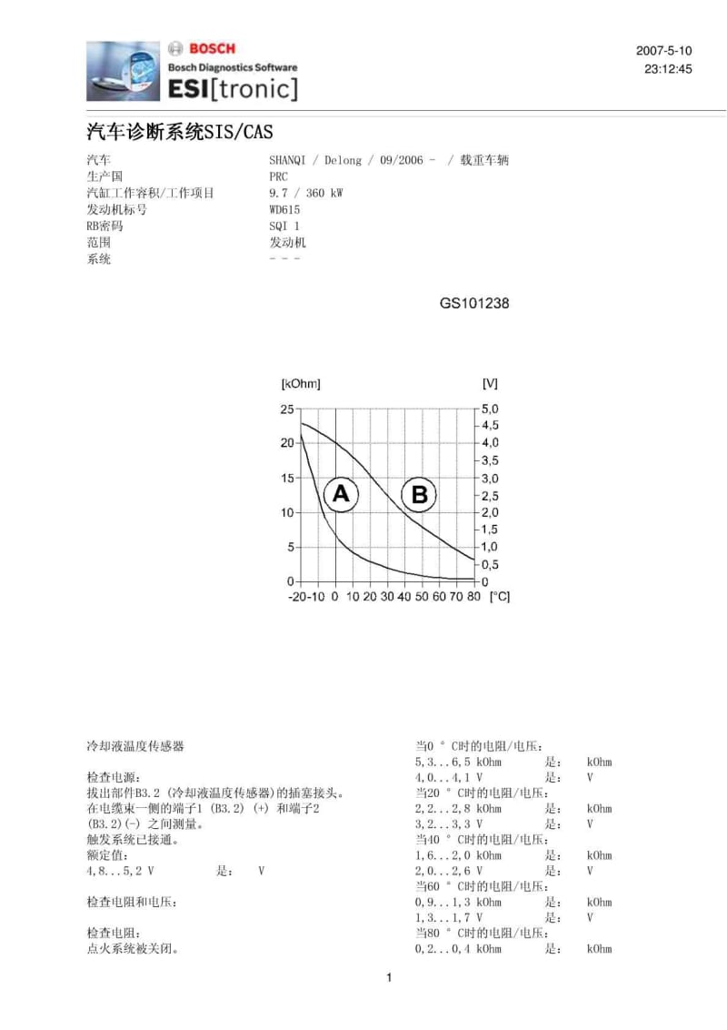 潍柴冷却液温度传感器检查.pdf_第2页