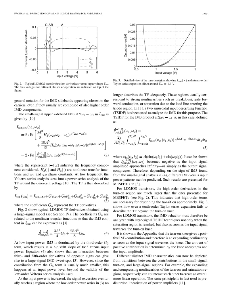 Prediction of IMD in LDMOS transistor amplifiers using a new large-signal model.pdf_第2页