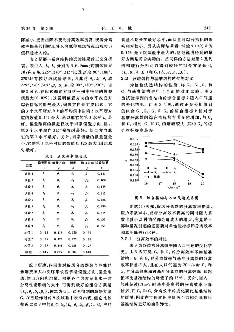 旋风分离器芯管结构改进的试验研究.pdf_第3页