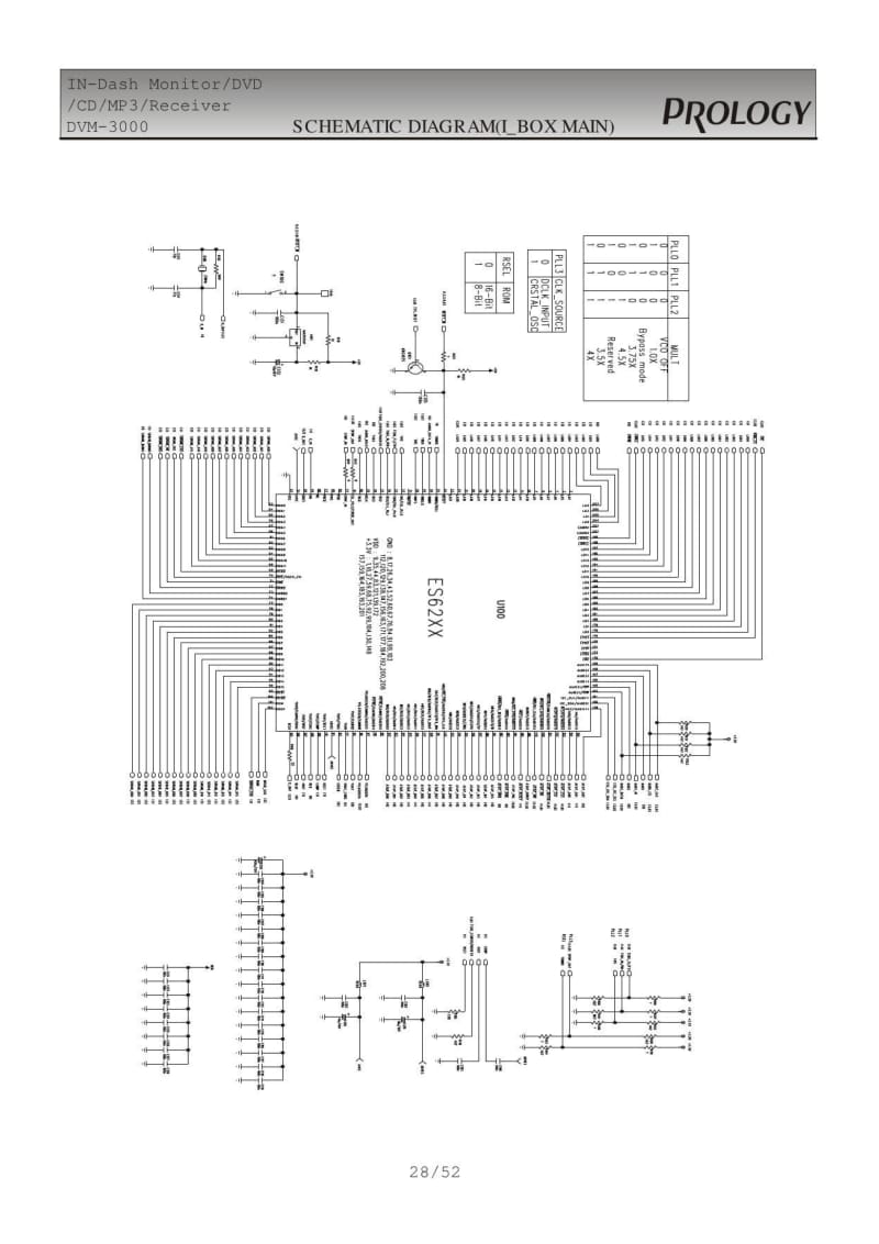 Prology DVM-3000 车载影院电路图.pdf_第1页