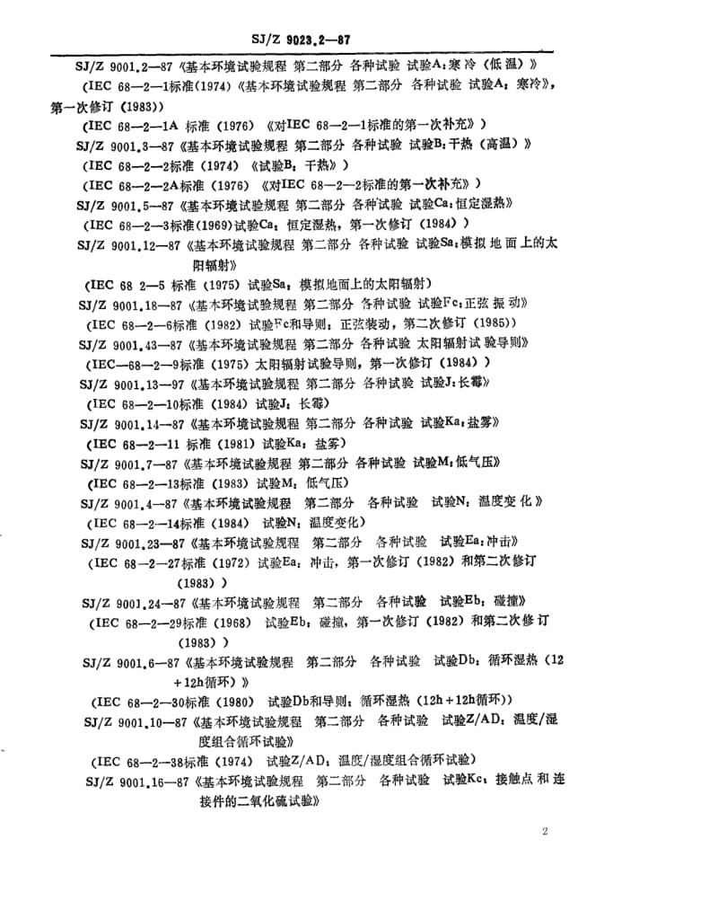 [电子标准]-SJZ 9023.2-1987 纤维光学开关 第1部分 总规范.pdf_第2页