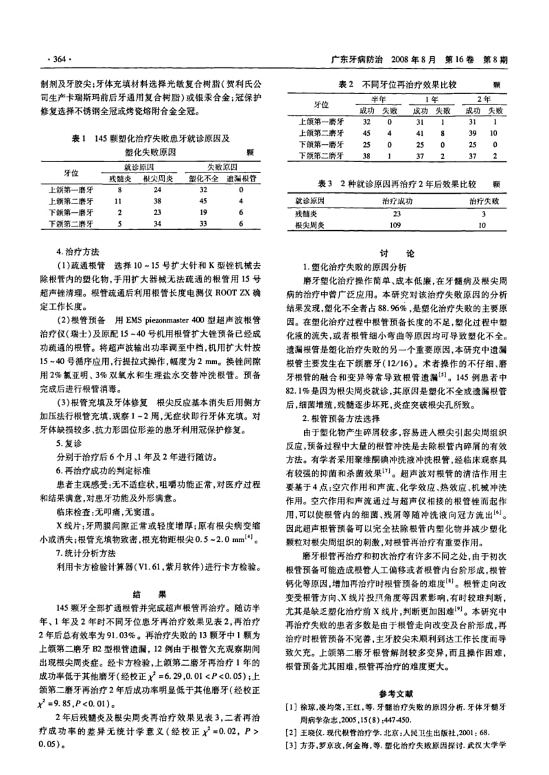 应用超声根管技术对磨牙塑化根管进行再治疗.pdf_第2页