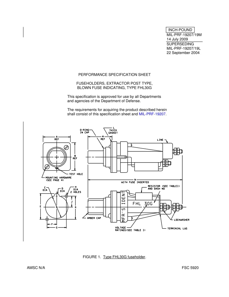 MIL-PRF-19207_19M-2009.pdf_第1页