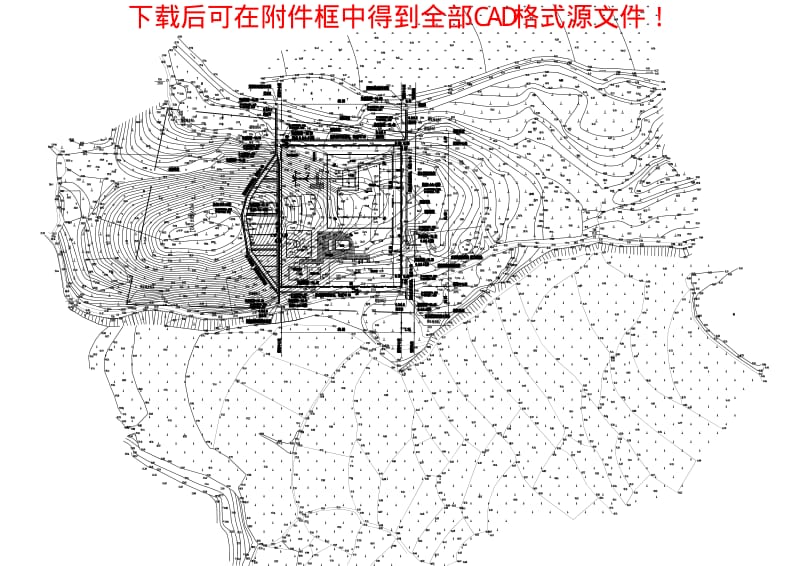 某风电场站站区防排洪总平面布置图.pdf_第1页