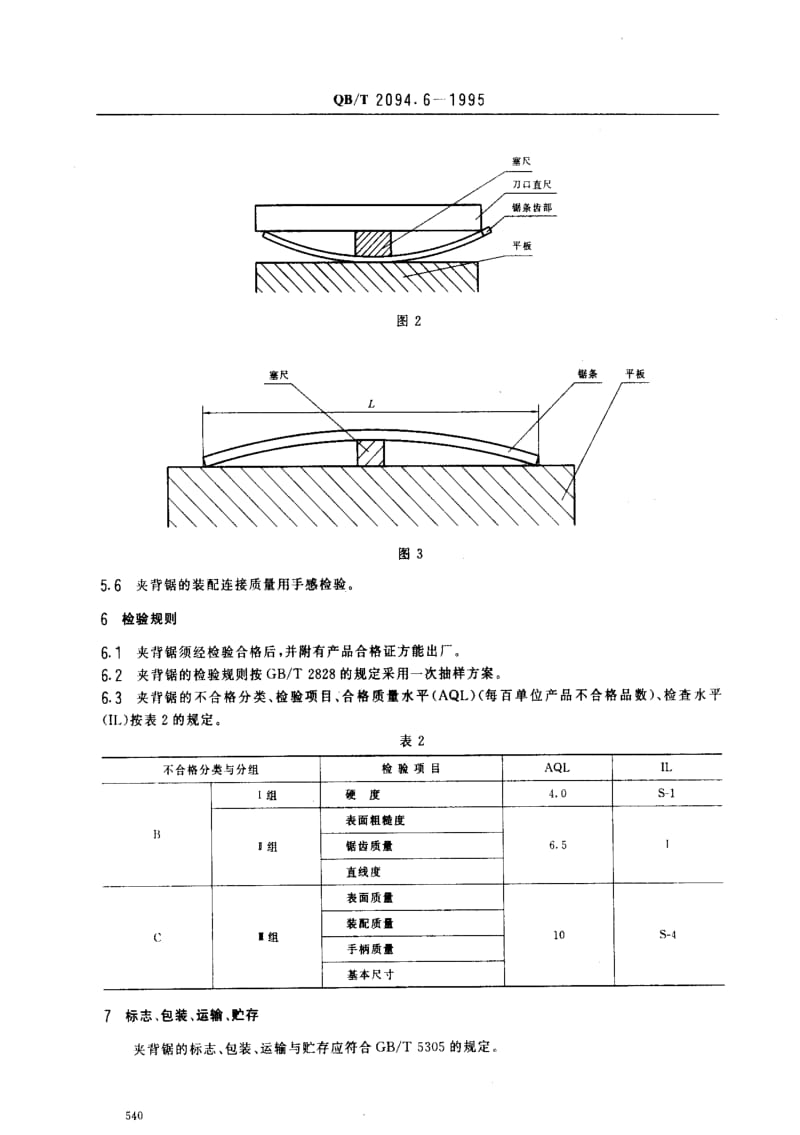 [轻工标准]-QBT 2094.6-1995 夹背锯.pdf_第3页