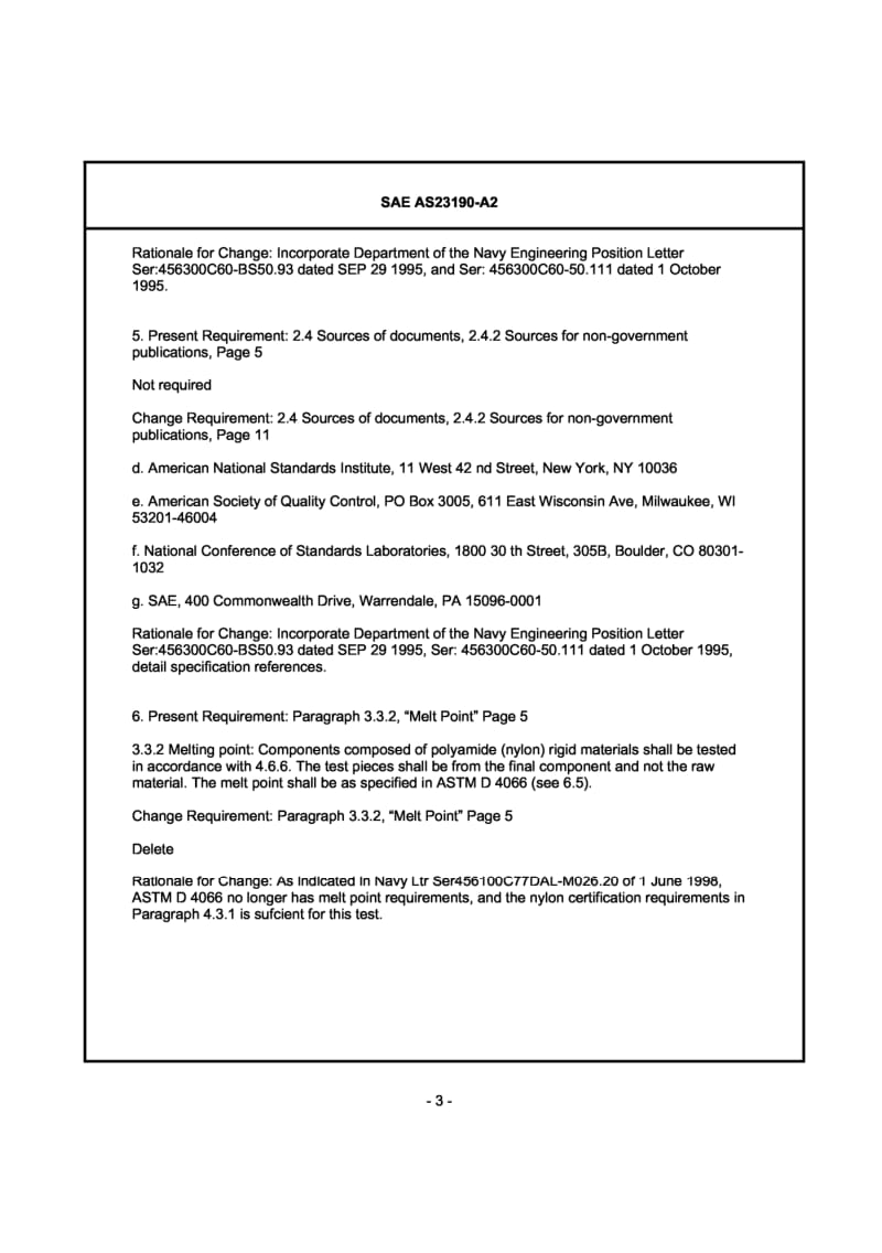 SAE AS 23190-A2-2006 Straps, Clamps, and Mounting Hardware, Plastic and Metal for Cable Harness Tying and Support.pdf_第3页