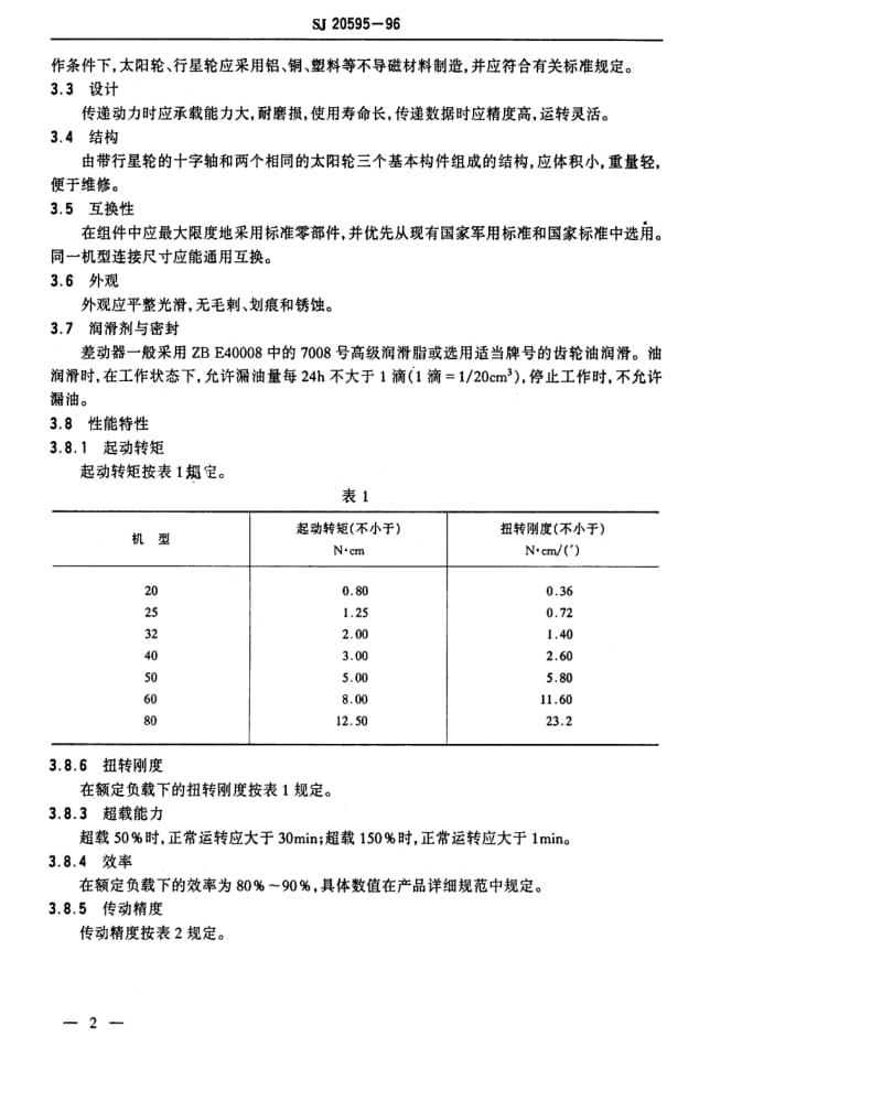 [电子标准]-SJ 20595-1996 电子设备差动器通用规范.pdf_第3页