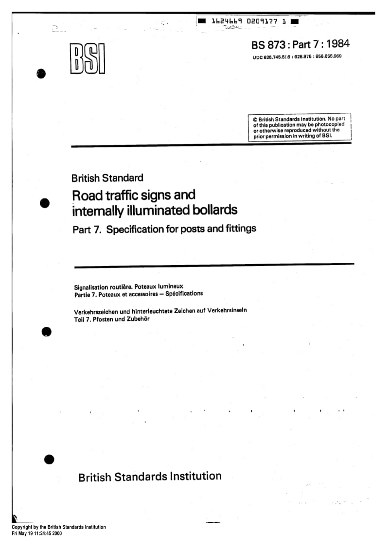 【BS英国标准】BS873P.4.pdf_第1页