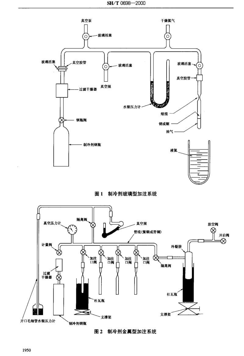 [石油化工标准]-SHT 0698-2000 在制冷剂系统中冷冻机油的化学稳定性试验法（密封玻璃管法） .pdf_第3页