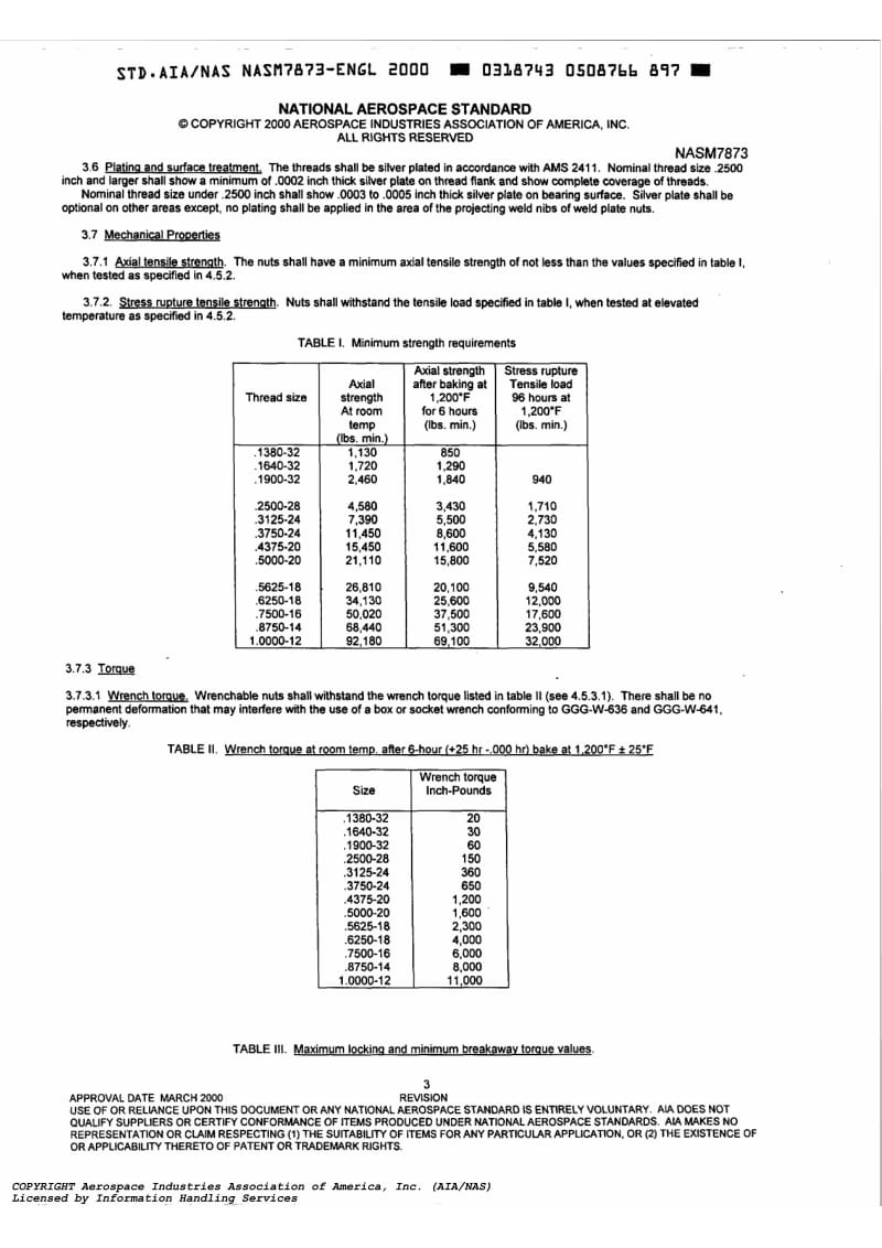 NASM 7873-2000 Nut, Self-locking, 1200 Degree F.pdf_第3页