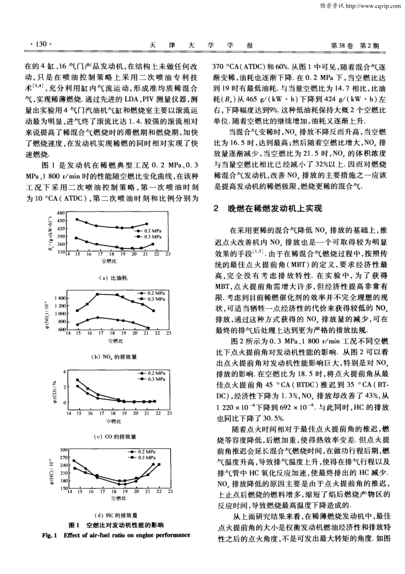 控制稀燃汽油机NOx排放实验.pdf_第2页