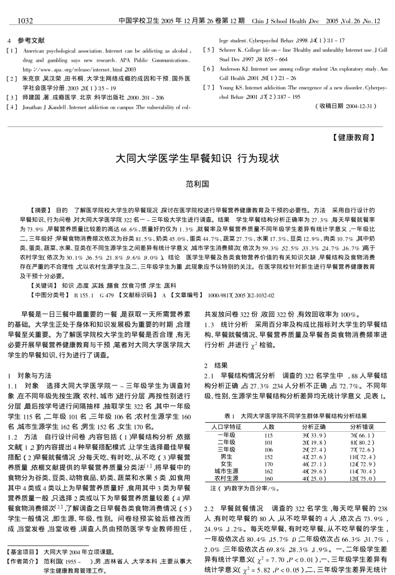 山西省部分高校大学生网络成瘾状况.pdf_第2页