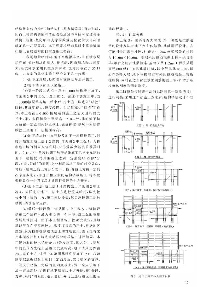 杭州凯悦大酒店逆作法设计与分析.pdf_第2页