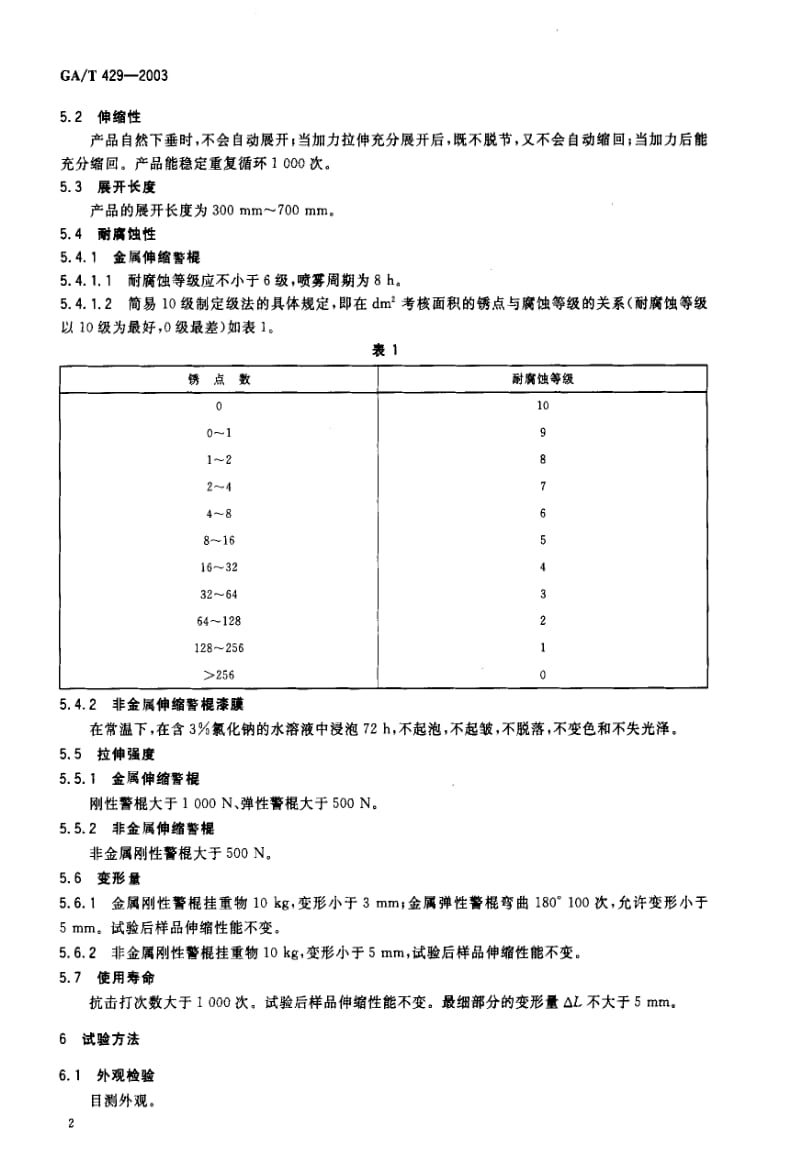 [公共安全标准]-GAT429-2003.pdf_第3页