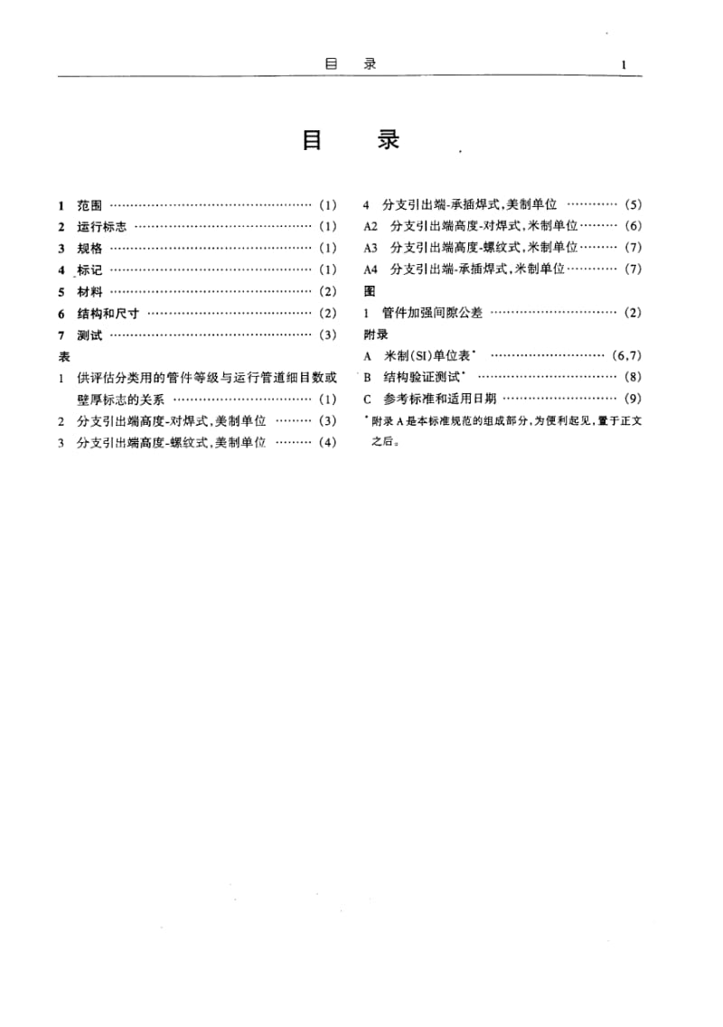 MSS SP-97-2001 中文版 整体加强锻制分支引出端管件—承插焊式、螺纹式与对焊式端头.pdf_第2页