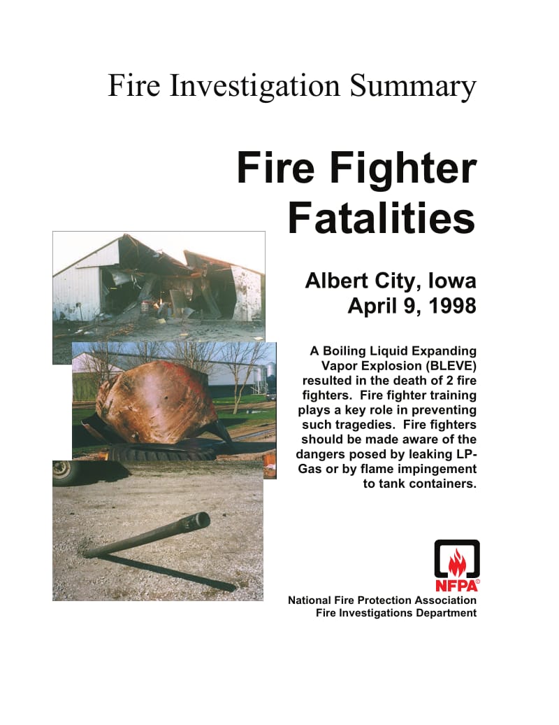 NFPA FI5-1998 Fire Investigation Summary-Fire Fighter Fatalities.pdf_第1页