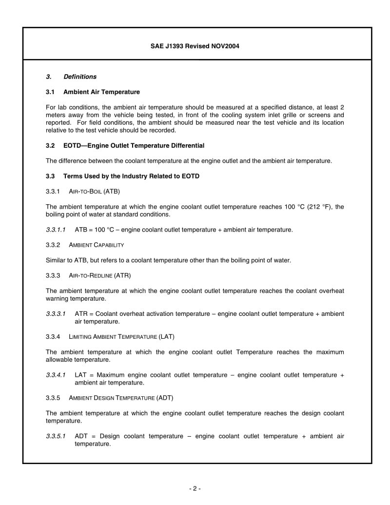 SAE J1393-2004 重型车辆冷却试验规程R.pdf_第2页