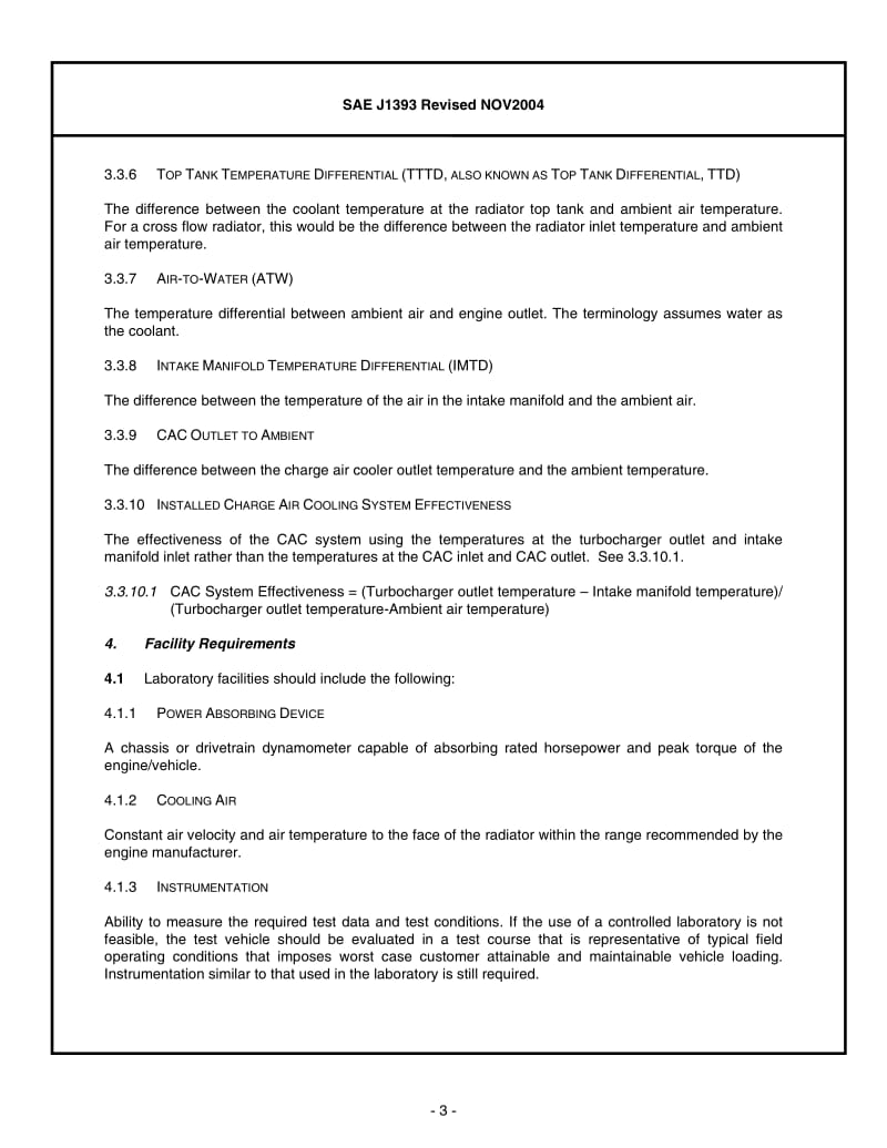 SAE J1393-2004 重型车辆冷却试验规程R.pdf_第3页