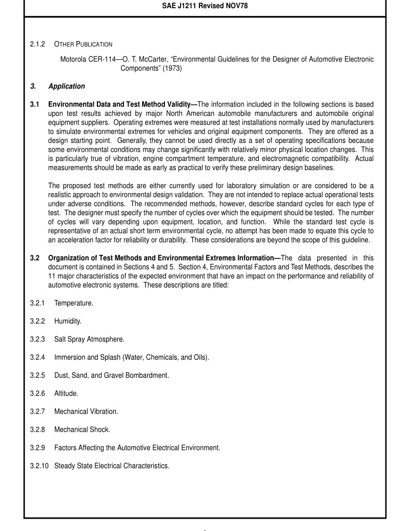 SAE J1211-1978 RECOMMENDED ENVIRONMENTAL PRACTICES FOR ELECTRONIC EQUIPMENT DESIGN.pdf_第2页